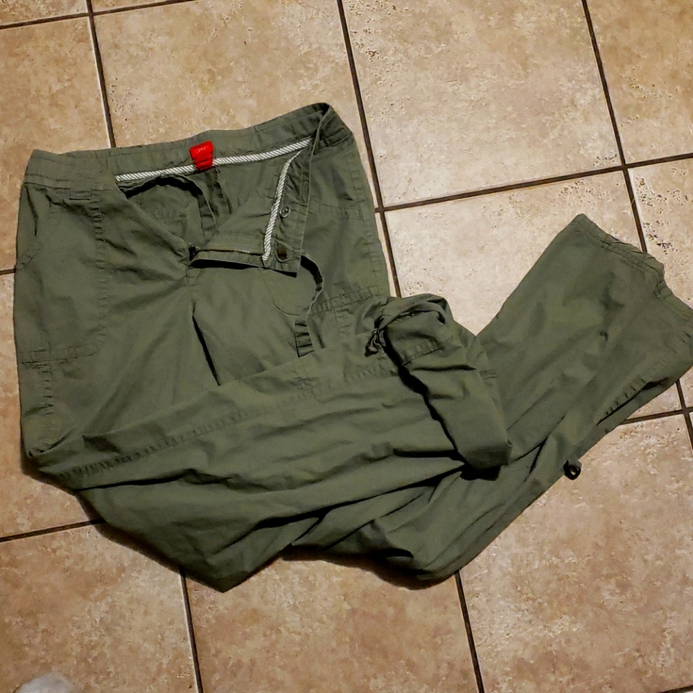 Esprit Green Cargo Pants